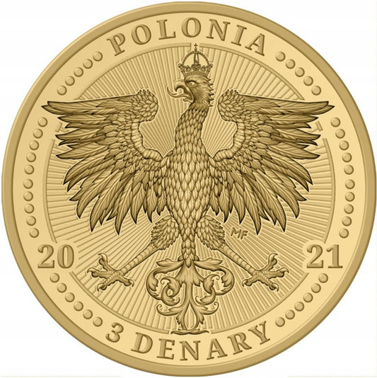 3 DENARY 2021 – ŚW. JAN PAWEŁ II + FOLDER