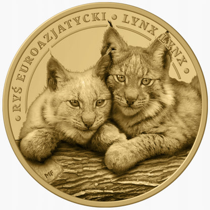 3 DENARY – Zwierzęta Polski: RYŚ