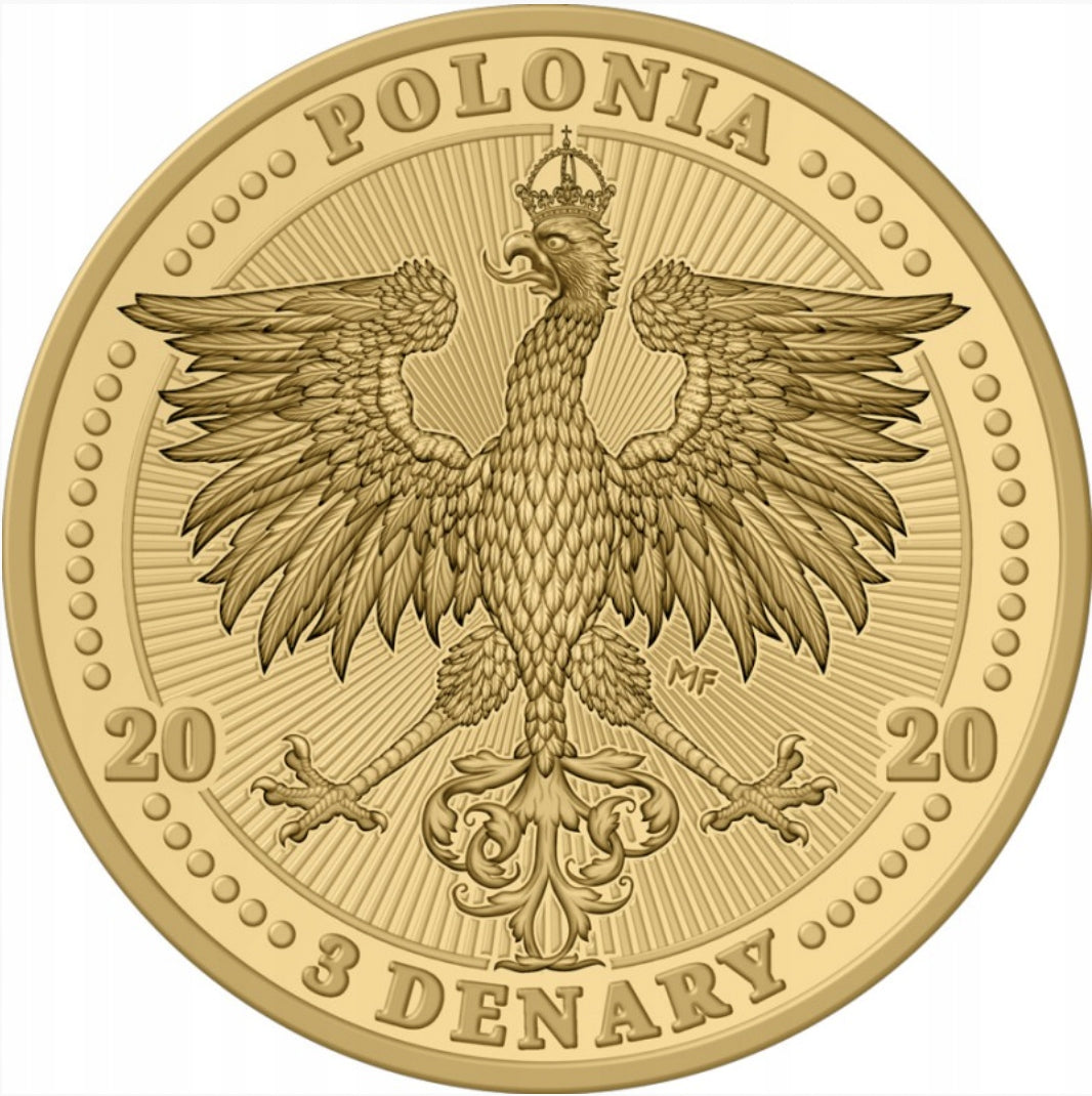 3 DENARY – Bitwa Warszawska 1920-2020 + FOLDER