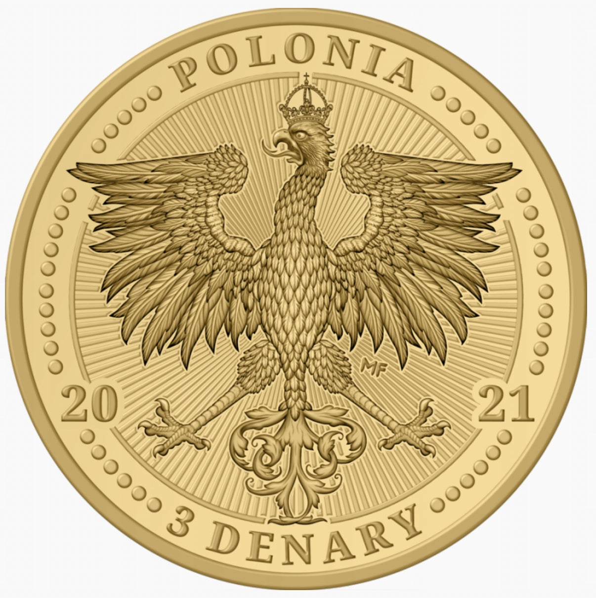 3 DENARY – Zwierzęta Polski: RYŚ