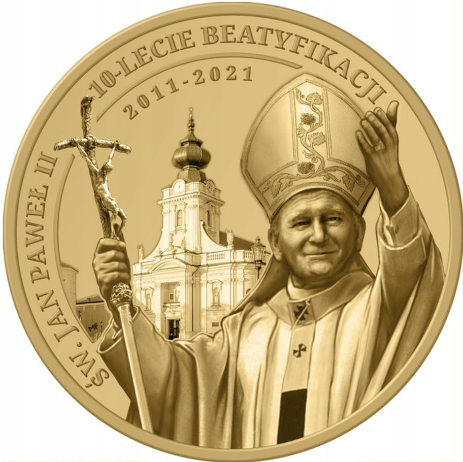 3 DENARY 2021 – ŚW. JAN PAWEŁ II + FOLDER